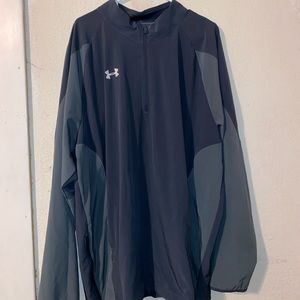 under armour half zip jacket